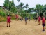 Bangun Lapangan Voly, Satgas 131/Brs Salurkan Hobby Pemuda Kampung Nyamuk Papua